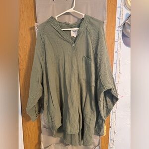 Aerie Lightweight Button Down